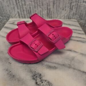 Birkenstock Eva Sandals Kids Fucsia Sz 34 US 2.5Y